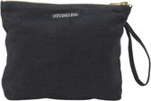 STUDIO.DAI toilettas linnen zwart | etui | organizer | toiletbag | etui | makeup tas