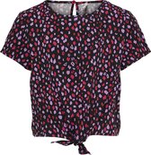 Kids ONLY KONSCARLETT-DANIELLE KNOT S/S TOP PTM Meisjes T-shirt - Maat 140