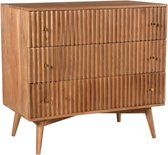 By Mr. Green-naturel-klein dressoir-met 3 lades-Mister Habitat