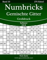 Numbricks Gemischte Gitter Grossdruck - Schwer - Band 10 - 276 Ratsel