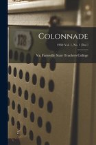 Colonnade; 1938