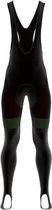 Sport2x T-PRO Premium Bibtight Dames lange broek met zeem Zwart/Groen