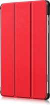 Arara Hoes Geschikt voor Samsung Galaxy Tab A7 Lite (8.7 inch) Tri-Fold bookcase - Rood