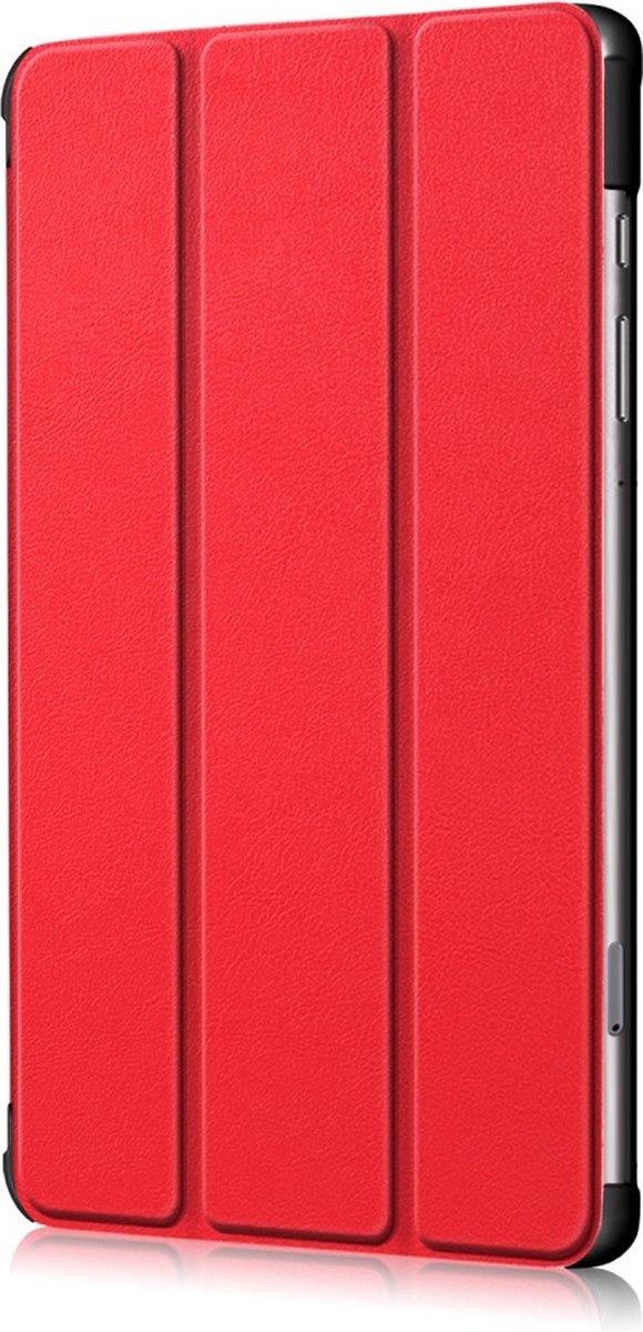 Arara Hoes Geschikt voor Samsung Galaxy Tab A7 Lite (8.7 inch) Tri-Fold bookcase - Rood