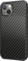 Black Rock Cover "Robust Real Carbon" pour Apple iPhone 13, noir