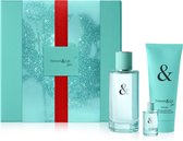 Tiffany & Co Love Giftset - 90 ml eau de parfum spray + 5 ml eau de parfum tasspray + 100 ml bodylotion - cadeauset voor dames