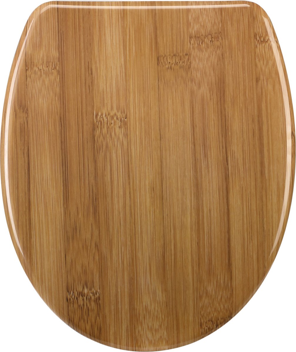 Casaria Wc Bril Duroplastic Soft-close Badkamer Toiletdeksel Toiletbril Antibacterieel Zeester&Zand
