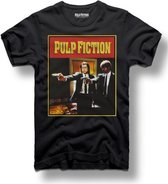 PULP FICTION - VENGENCE - T-shirt - Zwart - Maat L