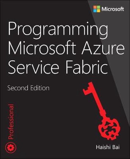 Boek cover Programming Microsoft Azure Service Fabric van Haishi Bai (Paperback)