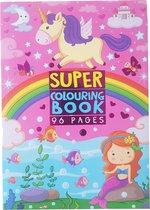 Kleurboek Prinsessen - 'Super Colouring Book'