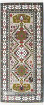 Perzisch Tapijt - Armeens "Artsakh" Ontwerp - 235x102cm - 100% Wol - Handgemaakt - Made In Armenia