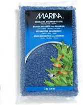 Marina Marina Siergrind In Blauw 2 Kg  | 2