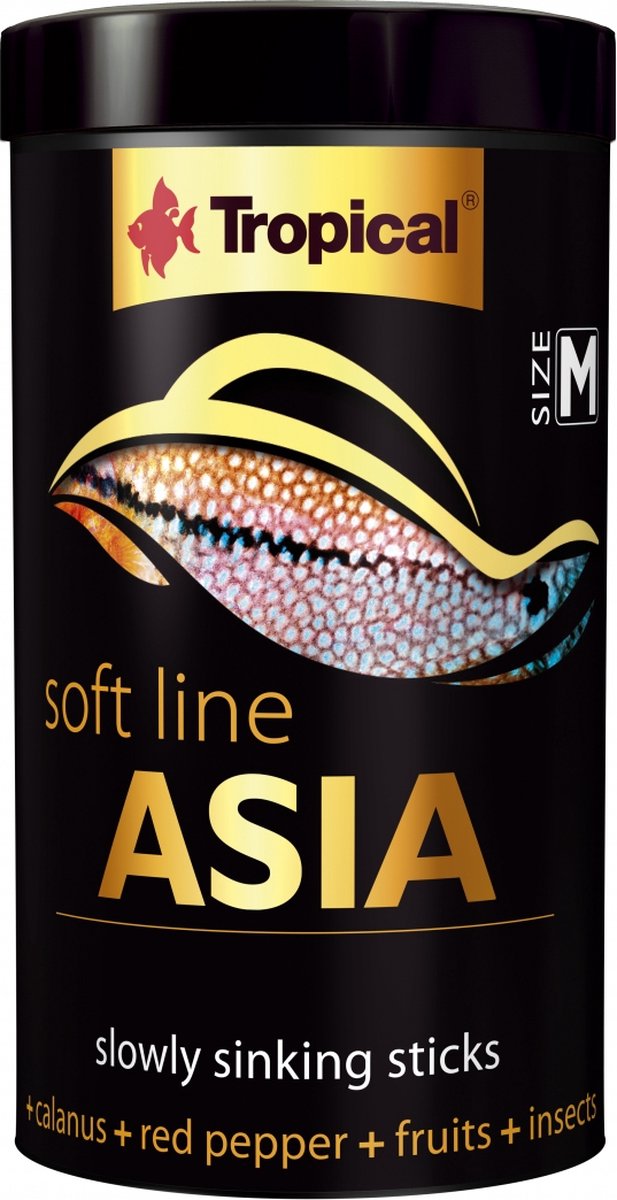 Tropical Soft Line Asia M - 250ml - Premium Aquarium Visvoer
