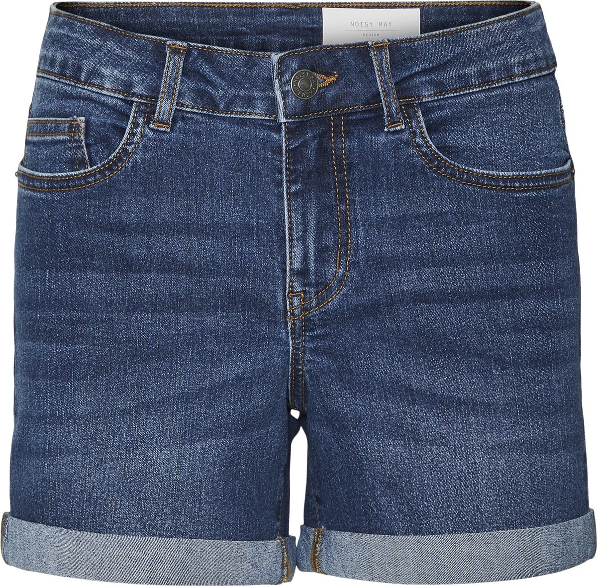 NOISY MAY NMBE LUCY NM SHORTS VI170MB NOOS Dames Jeans - Maat M (40)