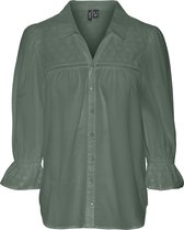 Vero Moda VMAMINA 3/4 SHIRT  WVN Dames Blouse - Maat L