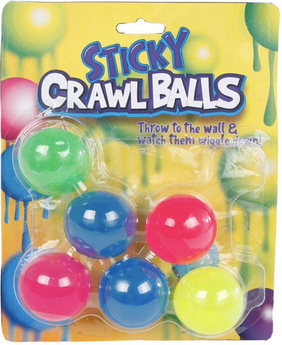 Sticky Glow Balls Bekend van TikTok! Plak balletjes Glow in the