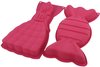 Silicone Bakvorm Snoep/Princes 17x3x32 cm Roze Assorti