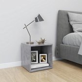 Decoways - Tv-meubel 37x35x37 cm spaanplaat betongrijs
