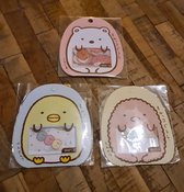 Kawaii - Set van 3 pakjes transparante stickertjes met een dierenthema (kawaii, animé, manga, harajuku)