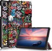 Samsung Tab A7 lite hoes Bookcase Graffity - Hoes Samsung Galaxy Tab A7 lite hoesje Smart cover