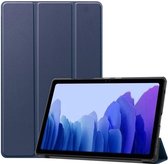 Samsung Tab A7 lite hoes Bookcase Donker Blauw - Hoes Samsung Galaxy Tab A7 lite hoesje Smart cover