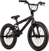 Ks Cycling Fiets BMX Freestyle 20'' Fatt zwart - 28 cm