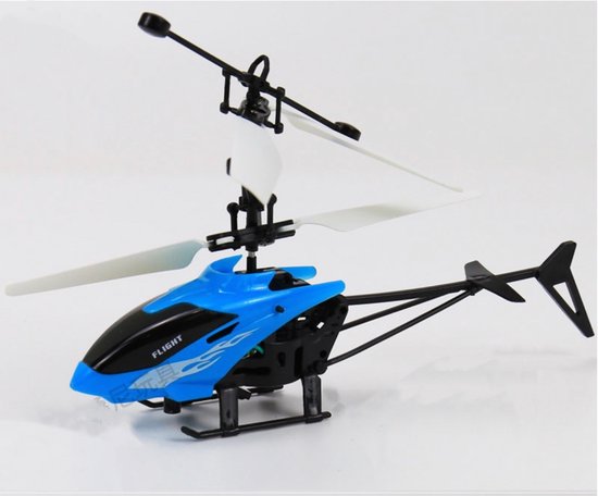 Vliegende helikopter – Blauw - Drone – Luchtspeelgoed – Vliegen – Vliegend  speelgoed –... | bol.com