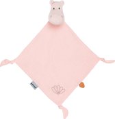 Nattou Hippo Susie - Knuffeldoekje Doudou Tetra - 30x30 cm - Roze