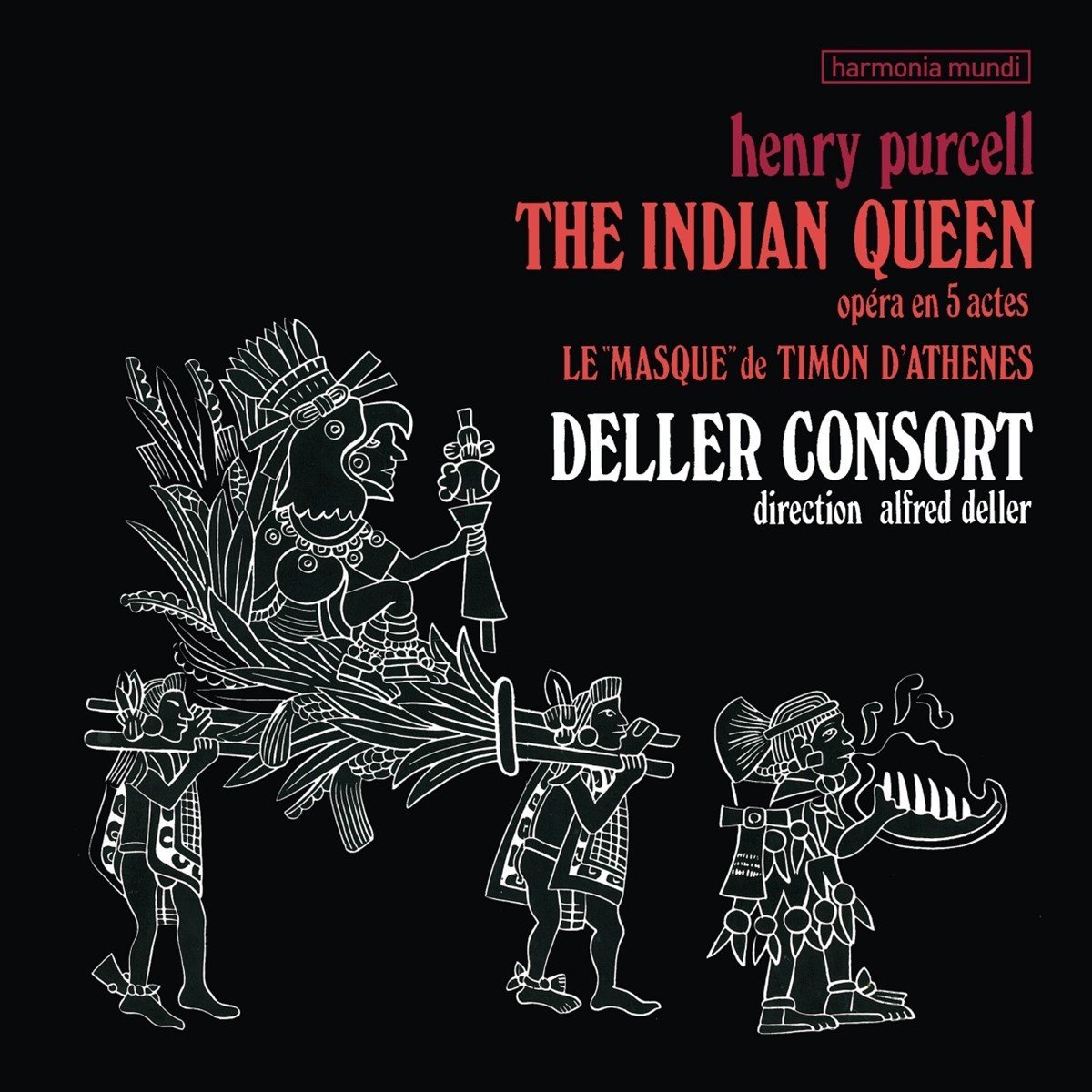 Deller Consort, Alfred Deller - Purcell: The Indian Queen (2 LP)