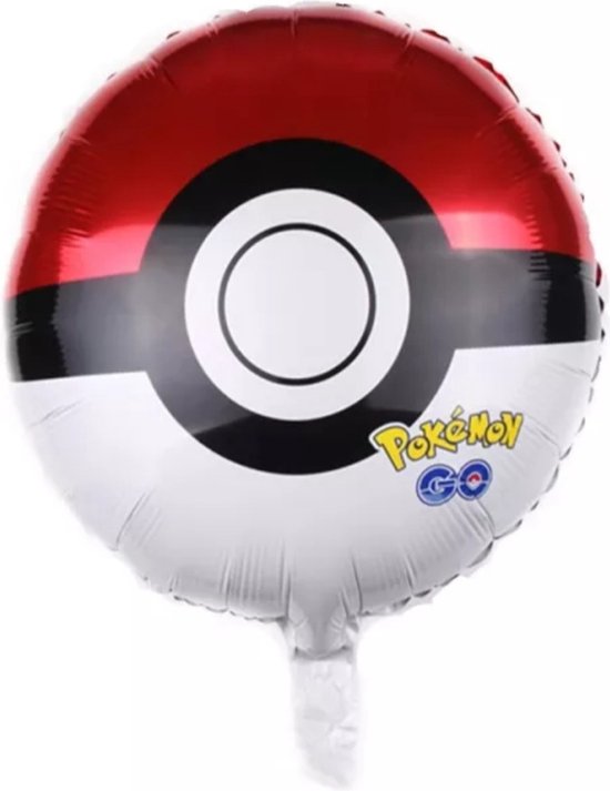 Pokemon 2x Bal Folie Ballon ongeveer 45 cm 18 inch
