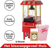 Popcornpakket – Popcornmachine met 10 Popcornbakjes en Popcornmais