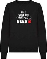 Sweater: kerst All i want for Chrismas is BEER!
