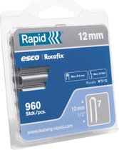 Rapid 7/12 MM x kabelnietjes Pak van 960