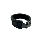 Fashionvibe.nl | Chunky Outdoor Bracelet Black | Stoere schakel armband