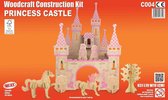 Bouwpakket 3D Puzzel Princess Kasteel   Hout FSC  C004