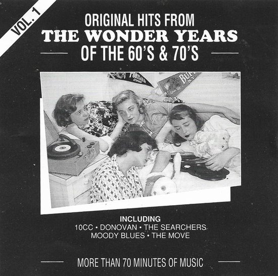 Original hits from The wonder years of the 60's & 70's