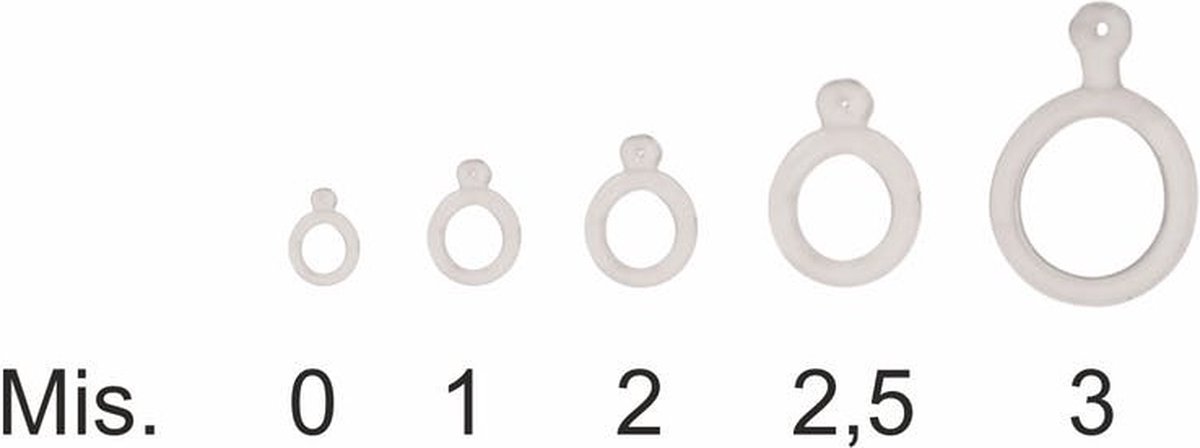 Stonfo Bait Band (24 stuks met insert) - Maat : n1