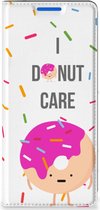 Bookcase met Quotes OPPO Reno 6 Pro Plus 5G Smartphone Hoesje Cadeautjes voor Meisjes Donut