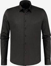 Richesse Classic Black Shirt - Overhemd - Mannen - Maat XL - Black