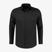 Richesse Deluxe Shirt Black - Overhemd - Mannen - Maat L - Black