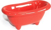 Zeepbakje Rood - Badkuip Keramiek - 20x12x9cm