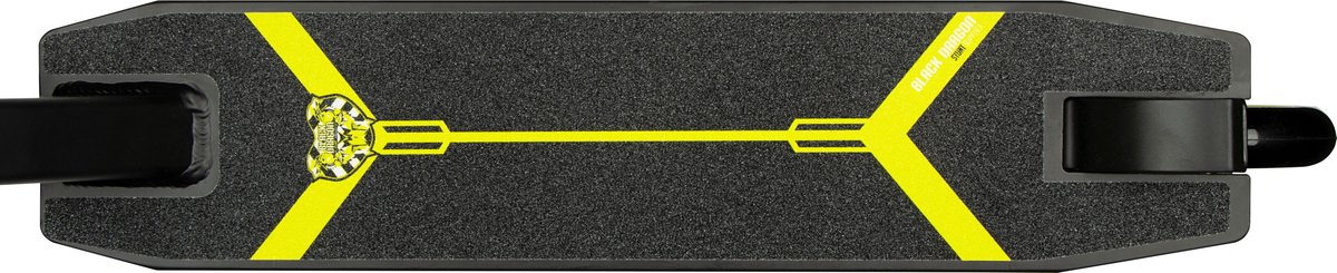 Black Dragon Stuntstep - Vert Racer - Zwart/Fluorgeel - Step - 100KG — afbeelding 9