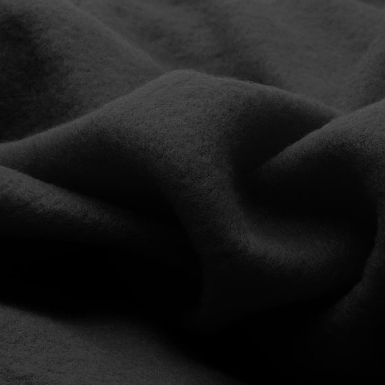 Snug Rug Cosy - Couverture polaire avec manches - Noir - Couverture TV - Plaid - Couverture thermique