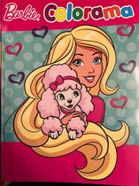 kleurboek vol met barbie kleurplaten