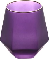 TOQQO - Luxe Gekleurde Cocktail Glazen / Water Glazen - Set van 5 Stuks