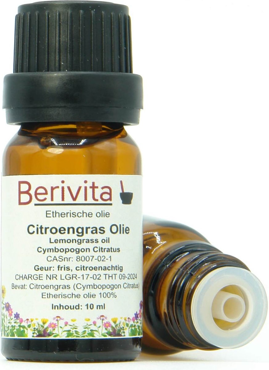 Goedkoopste Citroengras Olie 100 10ml - Lemongrass - Etherische Citroengrasolie