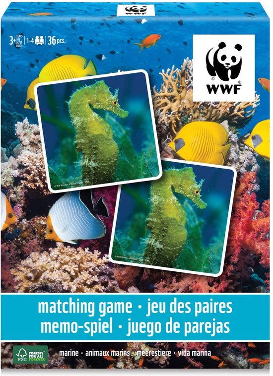 Afbeelding van het spel WWF Memory spel – zeedieren