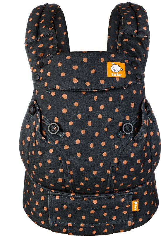 Tula Babydraagzak Explore - Ginger Dots - ergonomische draagzak vanaf geboorte