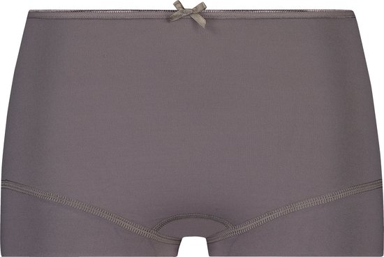 RJ Bodywear Pure Color dames short - taupe - Maat: XXL