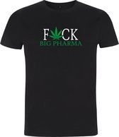 T-shirt | Fuck Big Pharma - S, Dames